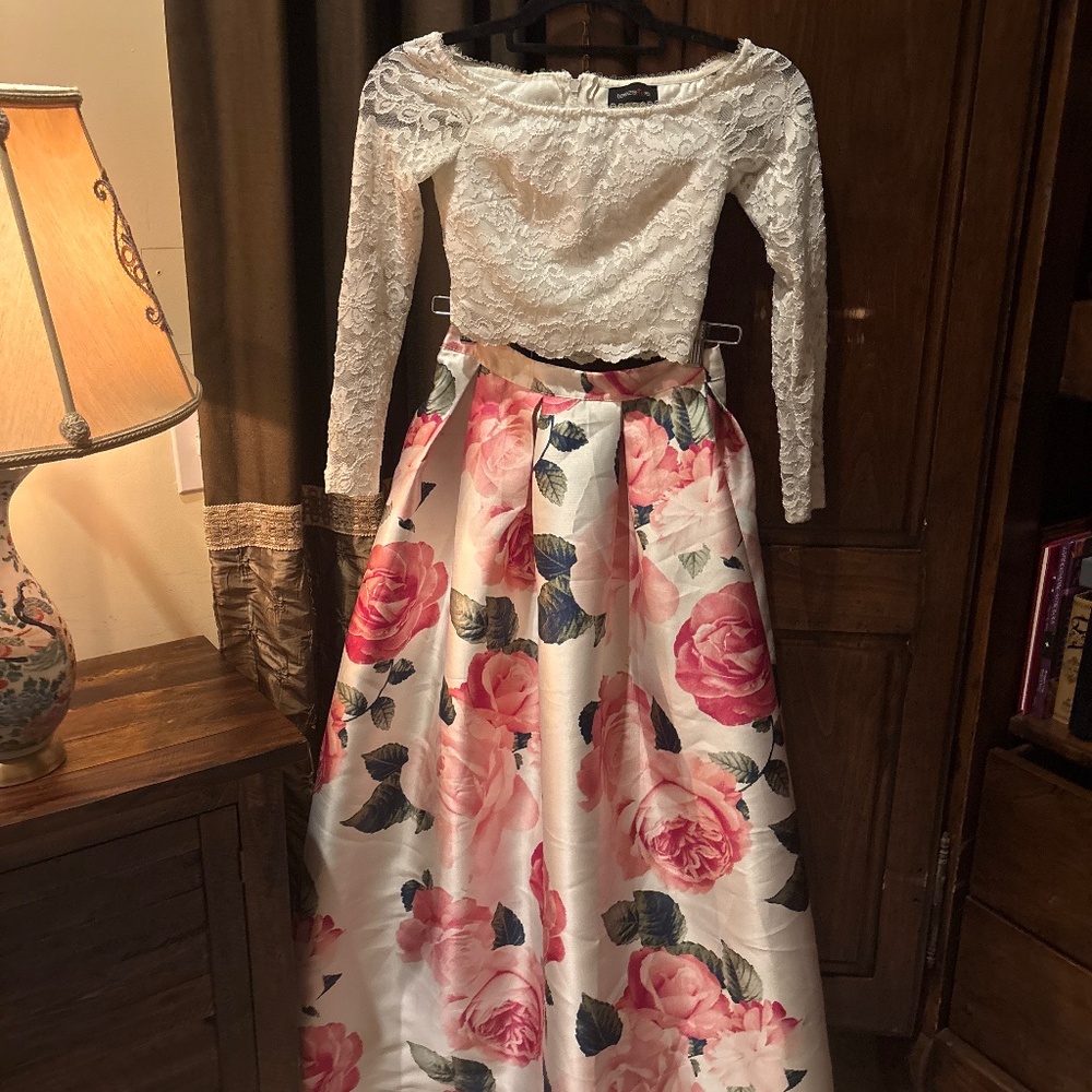 An outfit for a formal spring time event!